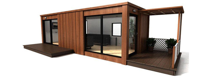 Pool house moderne contemporain