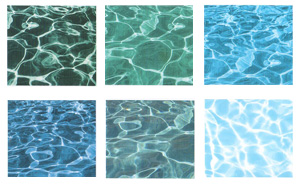 Couleur et coloris de coque piscine