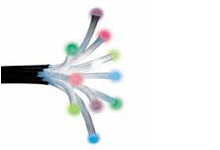 Fibre optique nuit étoilée
