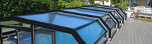 Abris bas pour piscine