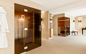 Sauna design contemporain